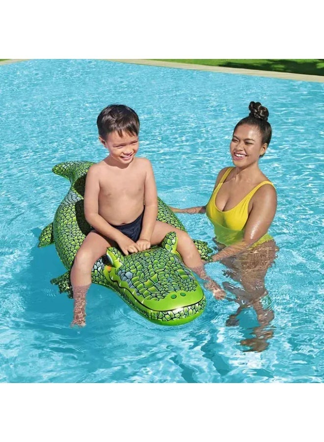 Bestway Crocodile Rider-swimming pool float 152cm x 71cm 41477 - Image 3